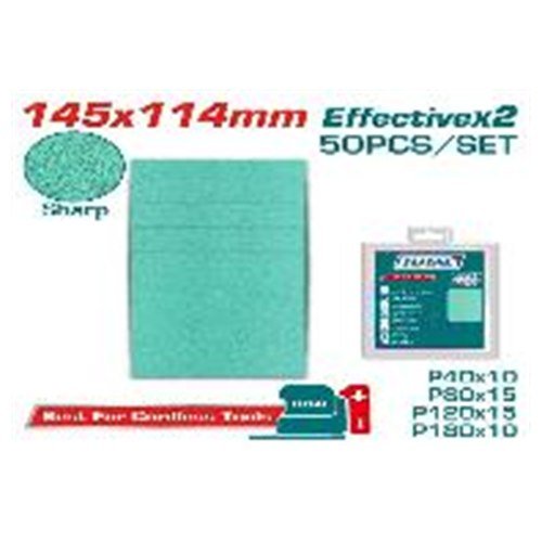 JGOS LIJAS PARA LIJADORA ORBITAL 145X114MM TOTAL