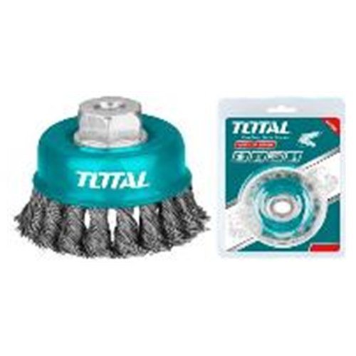 ESCOBILLA COPA TRENZADO 3" (75MM) TOTAL
