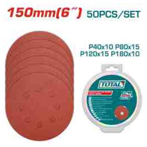 LIJA PARA LIJADORA ORBITAL 150MM TOTAL