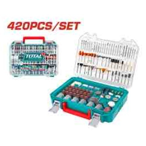 JGO ACCESORIOS P. MINI RECTIFICADORA POR 420PCS TOTAL