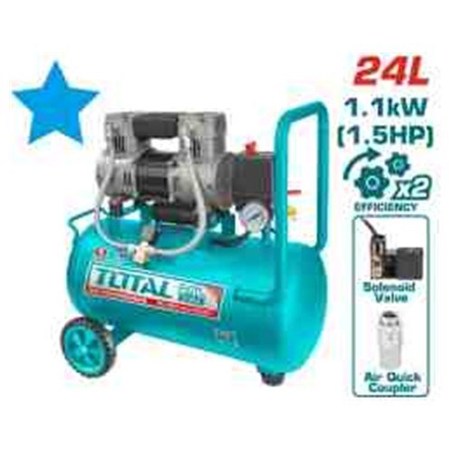 COMPRESOR DE AIRE INSONORO 24LTS TOTAL