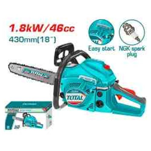 MOTOSIERRA BENCINERA 18" 46CC TOTAL
