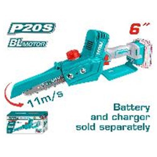 MOTOSIERRA MINI 6" INALALBRICO 20V TOTAL SIN BATERIA SIN CARGADOR