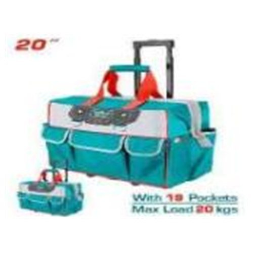 MALETIN PORTA HERRAMIENTAS C RUEDAS 20" TOTAL