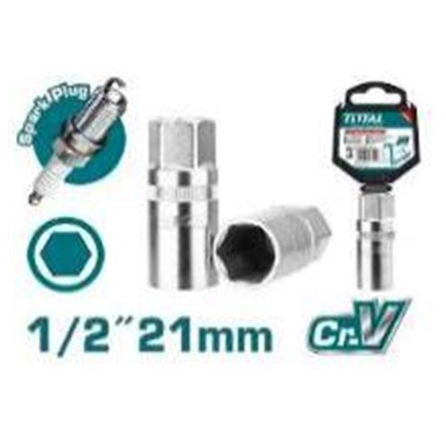 DADO PARA BUJIA 1/2" 21MM TOTAL