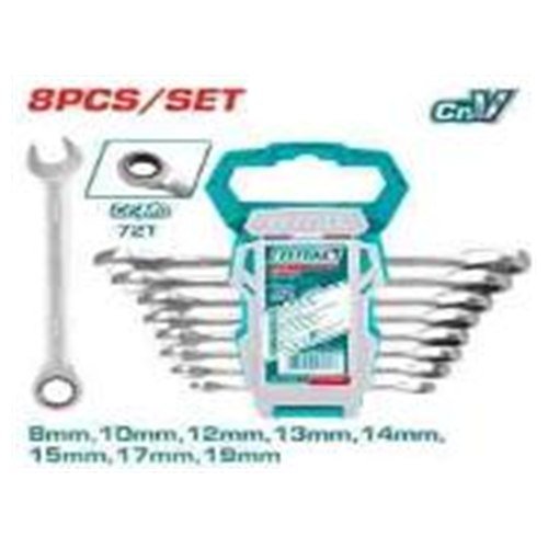 JGO LLAVE PUNTA CORONA CON CHICHARRA POR 8PCS