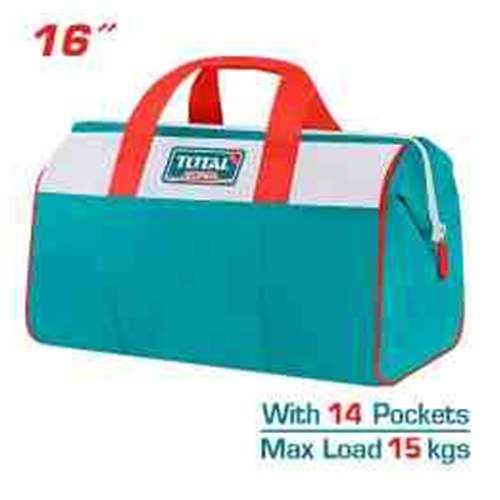 BOLSO DE HERRAMIENTAS 16" TOTAL