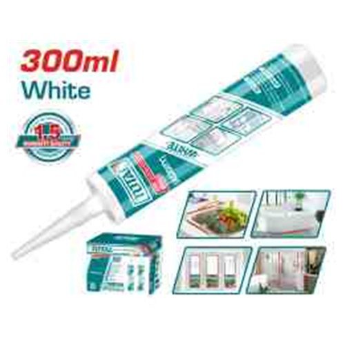 SILICONA SELLANTE BLANCO 300ML TOTAL