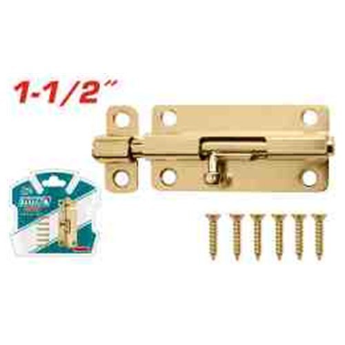 PICAPORTE DORADO 1-1/2" TOTAL