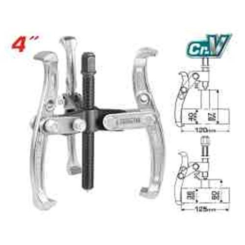 EXTRACTOR DE RODAMIENTO 4" DE 3 PATAS TOTAL