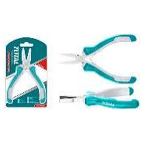 MINI ALICATE 4.5" PUNTA PLANA TOTAL