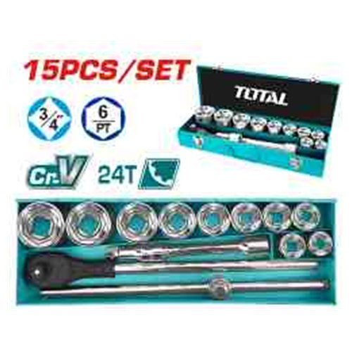 JGO DADOS POR 201 PCS 1/2" & 1/4" & 3/8" TOTAL