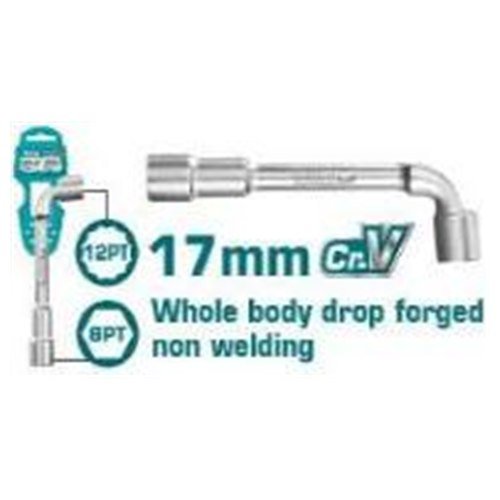 LLAVE PIPA 17MM TOTAL