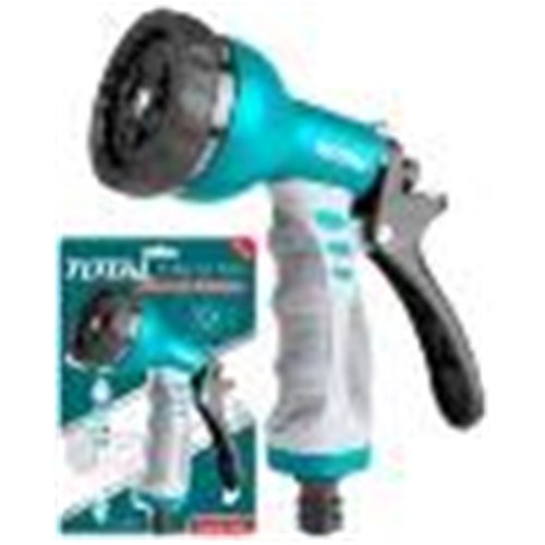 PISTOLA DE RIEGO PLASTICO 9 FUNCIONES TOTAL