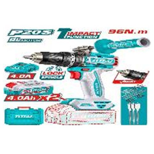 TALADRO INAL DE IMPACTO 13MM 20V 96NM TOTAL