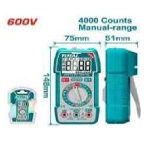 MULTITESTER DIGITAL 600V TOTAL