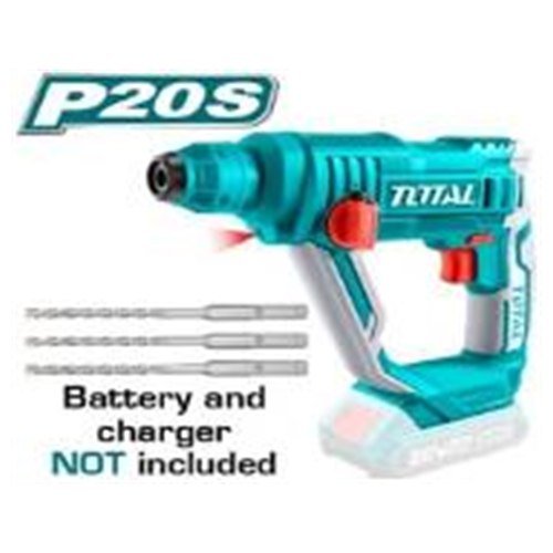 ROTOMARTILLO INALAMBRICO 20V 1,5J SDS-PLUS TOTAL SIN BATERIA SIN CARGADOR