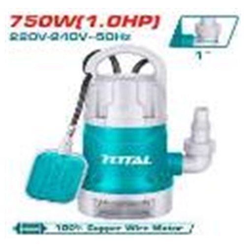 BOMBA SUMERGIBLE 750W AGUA LIMPIA TOTAL